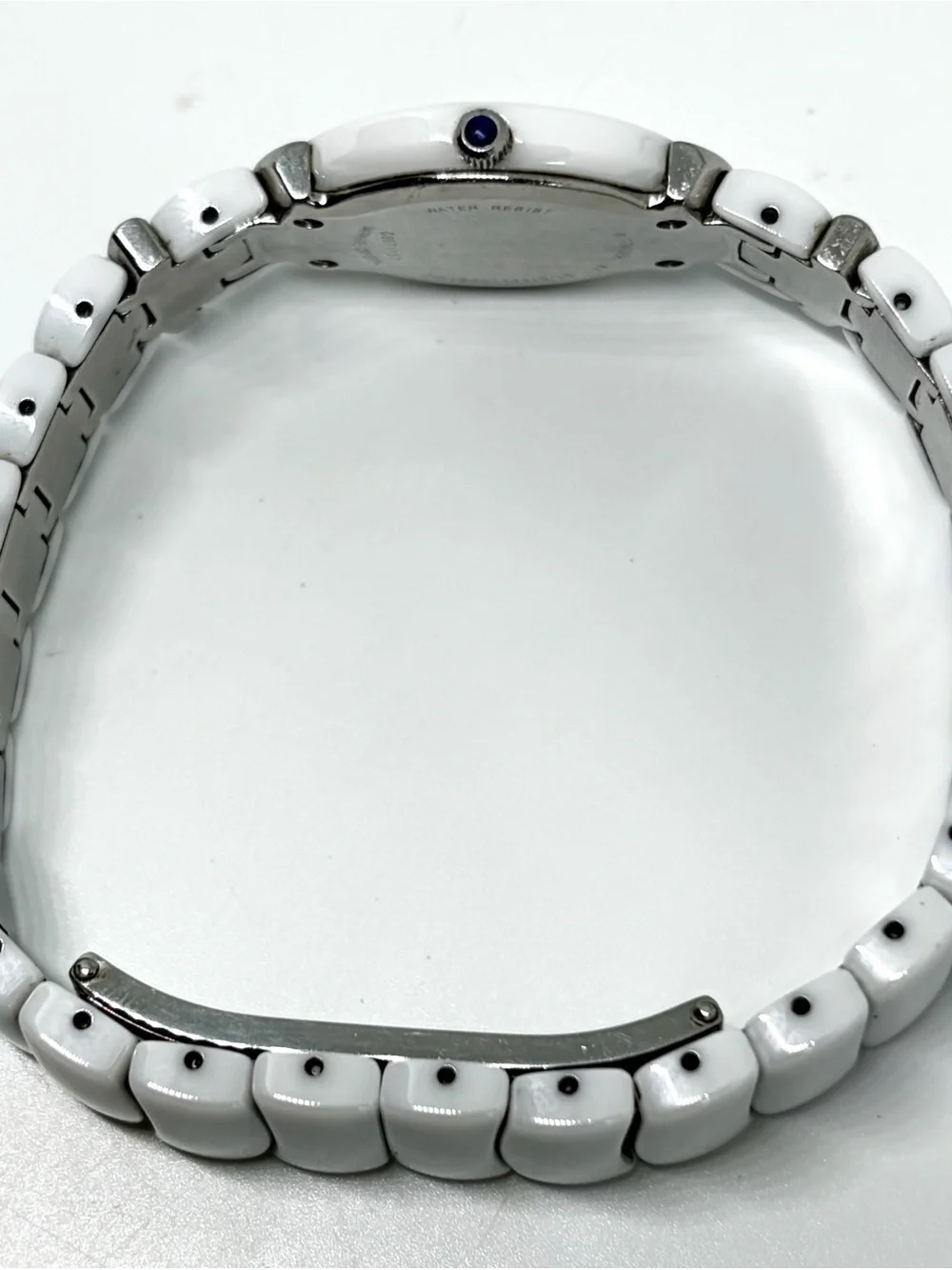 Wittnauer White Ceramic Diamond Luxury Watch Women’s Swiss Sapphire Crystal